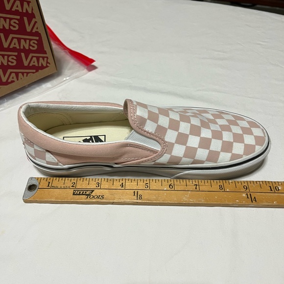 Vans unisex pink slip ons ladies eight men’s 6.5 - Picture 5 of 5